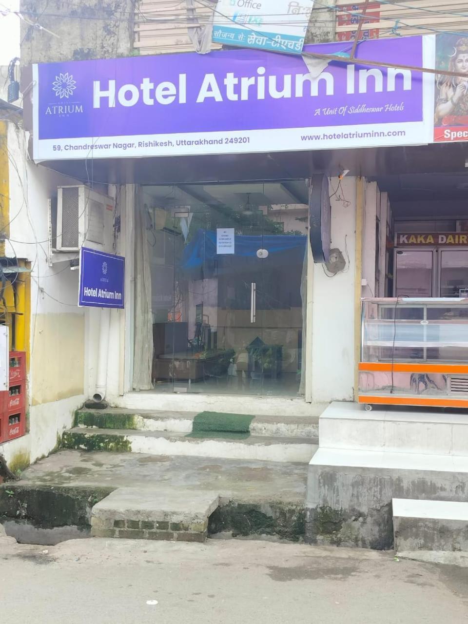 Hotel Atrium Inn Rishikesh Bagian luar foto